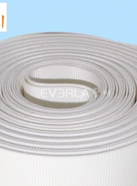 擎川白色bpvc食品输送带双面纤维耐磨传送带饼干起酥机带工业皮带