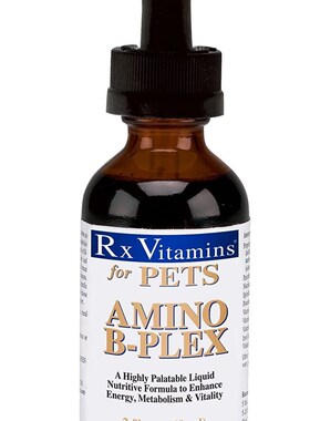 港购 美国Rx Vitamins 胺基酸 维他N命B杂猫狗适用60ml
