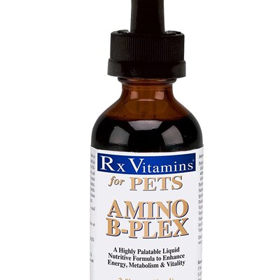 港购 美国Rx Vitamins 胺基酸 维他N命B杂猫狗适用60ml