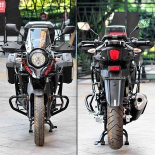 适用于铃木DL2j50摩托车原厂保险杠改装 配件护杠全包围防摔竞技杠