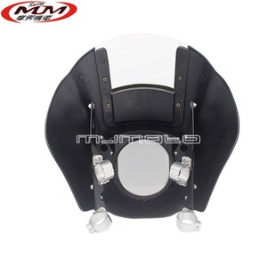 M1200挡风玻璃猪头罩导流 DynaXL883 适合哈雷摩托车改装 Iron883