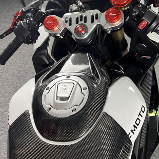 饰件 碳纤维前油箱盖 A外壳装 适用春风450SR改装