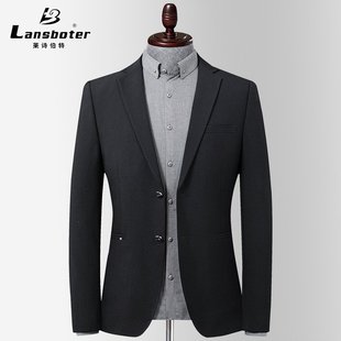 潮流男式 韩版 休闲小西装 男士 西服EC73 黑色西装 修身 男秋冬新款