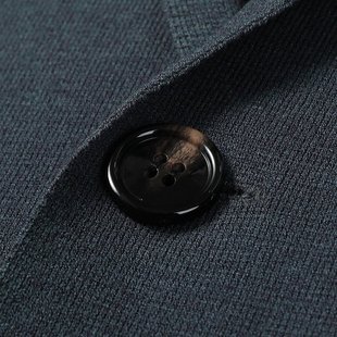 小西装 春秋帅男薄款 休闲修身 毛衣时尚 外套潮EC72 针织开衫