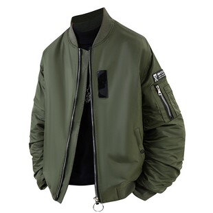 爆款 军装 棉衣 棒球服加厚款 外EC31 美国空军飞行员夹克男韩版 冬季