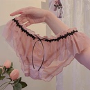 三角裤 高级蕾丝女生纯棉女士透明网纱粉色女款 女2025新款 性感内裤