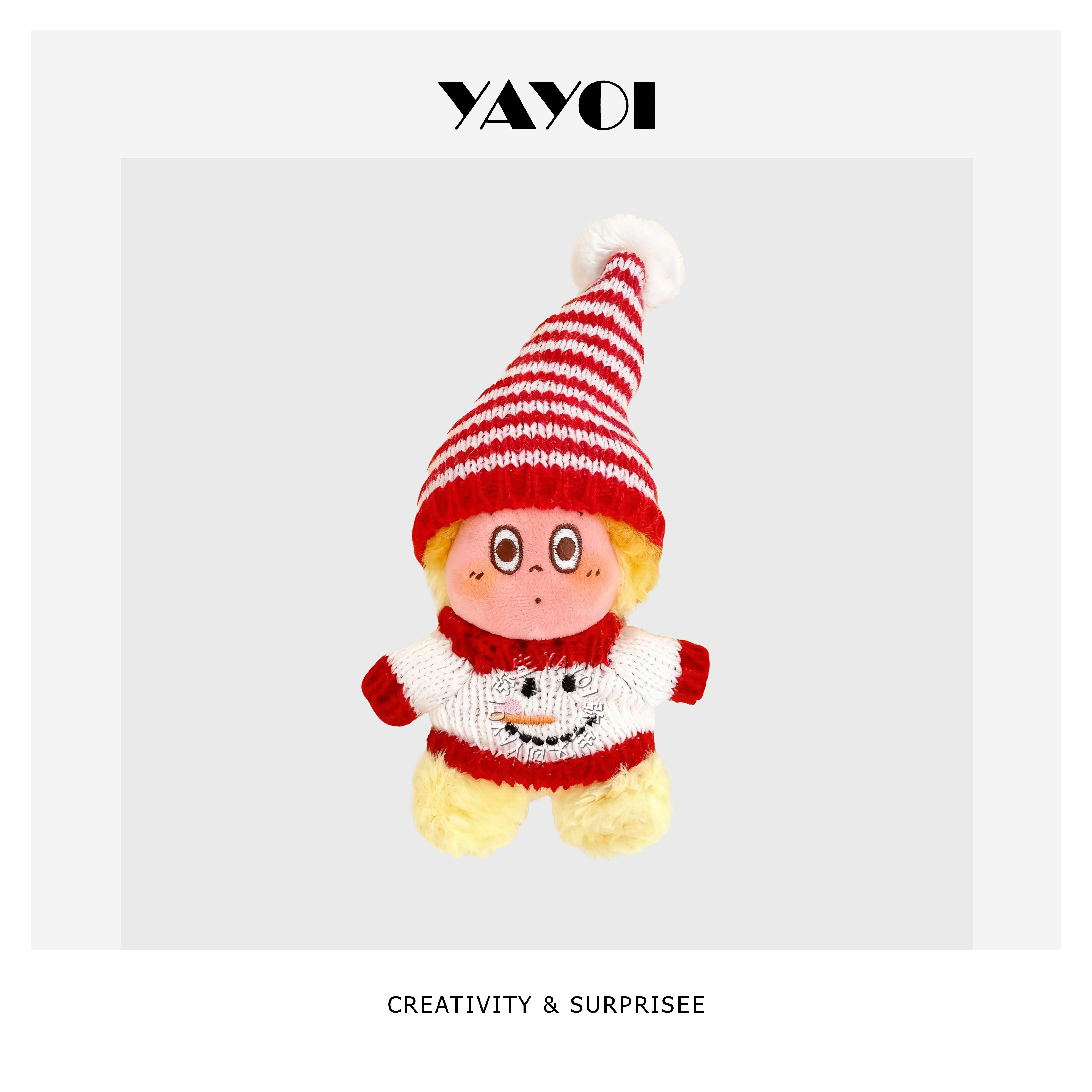 仅娃衣】123！星星人系列毛绒挂件公仔娃衣新年帽子围巾雪人套装,模玩/动漫/周边/娃圈三坑/桌游,棉花娃娃/毛绒玩具娃衣,淘宝优惠券,粉丝福利购,淘宝优惠卷