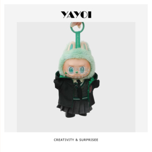 仅娃衣】labubu三代3.0平静忠诚前方高能拉布布哈利波特学院套装