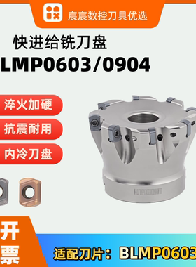 BLMP0603快进给刀盘BLMP0904通装特固克刀片BLMP0603R双面可用