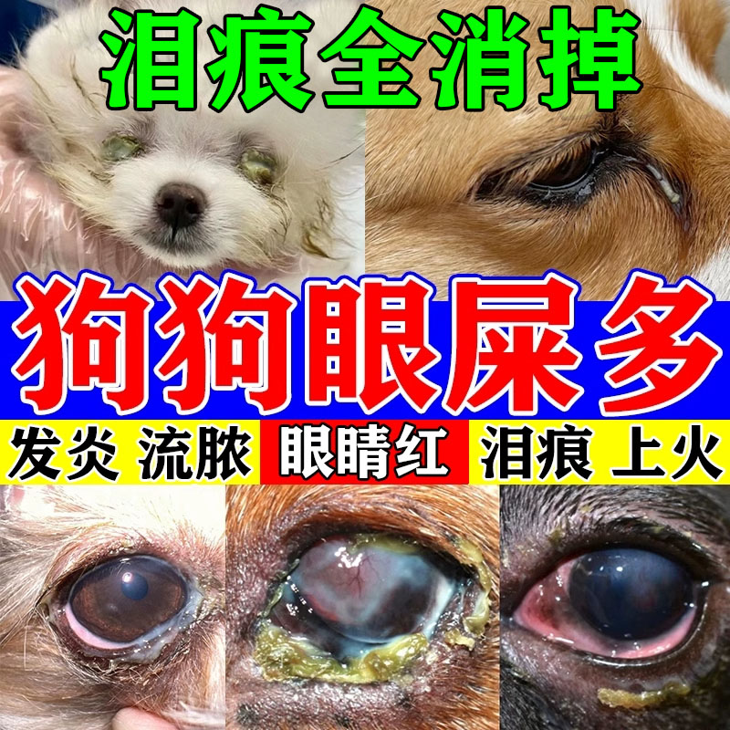 狗狗眼藥水去眼屎神器寵物眼屎多