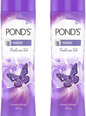 美国Ponds Dreakmflower Magic Face Freshnes Talcum Powder
