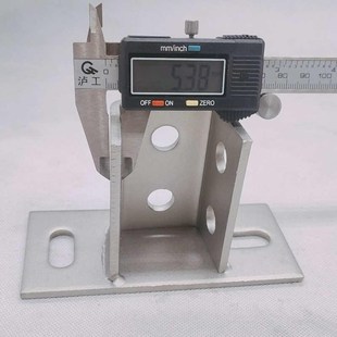 不锈钢Cb型钢底座光伏支架固定立柱地脚不锈钢C型钢配件牛