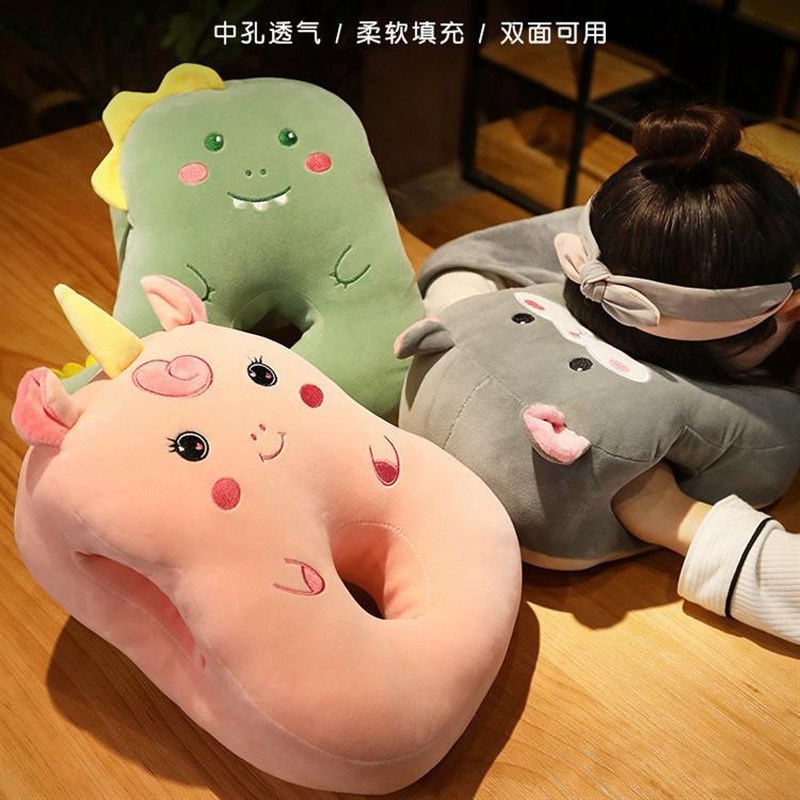 午睡枕办公室午睡神器值夜w班趴睡枕桌上午休抱枕趴枕睡觉枕头