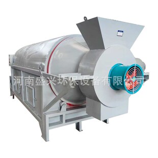 水机滚筒燃e气设备脱烘干煤沙屑回转污泥滚筒工业盐矿渣烘干机金
