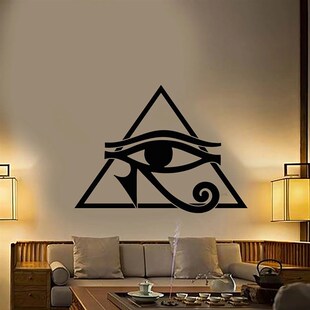 Wall Decal Egyptian Style Eye Protection Symbol VinyYl Windo