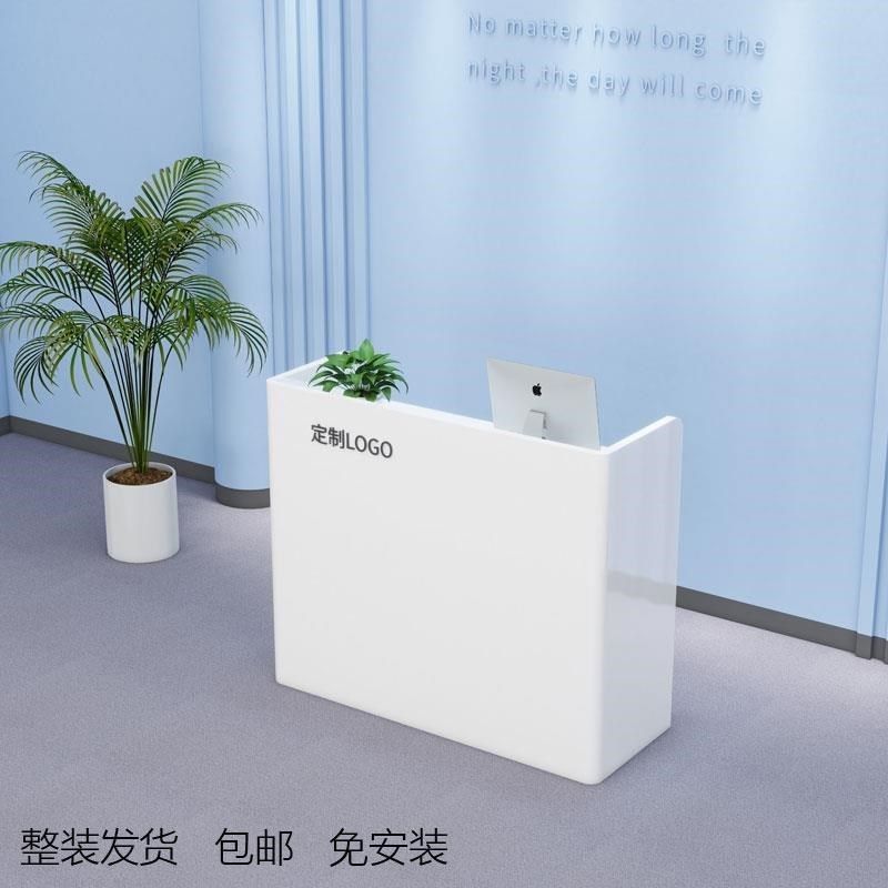 小收银台店铺小型简易4s店前台接待台小吧台柜T台桌网红吧台定制,商业/办公家具,收银台,淘宝优惠券,粉丝福利购,淘宝优惠卷