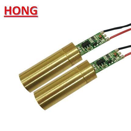 现货53a2nm大功率绿色光点状镭射激光器模组草坪发射二极管灯头指