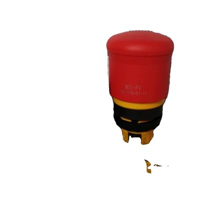 伊顿EATOeN 直提覆位红色急停按钮 M22-PV/K11 自带一开一闭触点