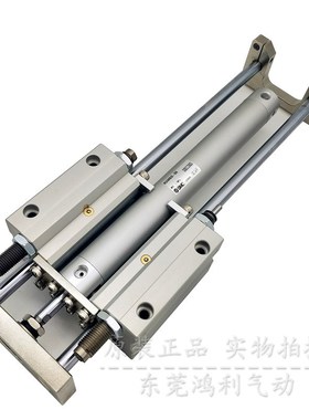 SMC带导杆气缸MGGMB25-50/75/100/125/150/1L75/200/250/300/350