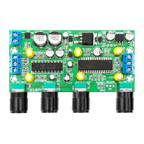 发烧级功放前级音调板HIoFI高保真BBE2150+UPC1892T双核芯前置板