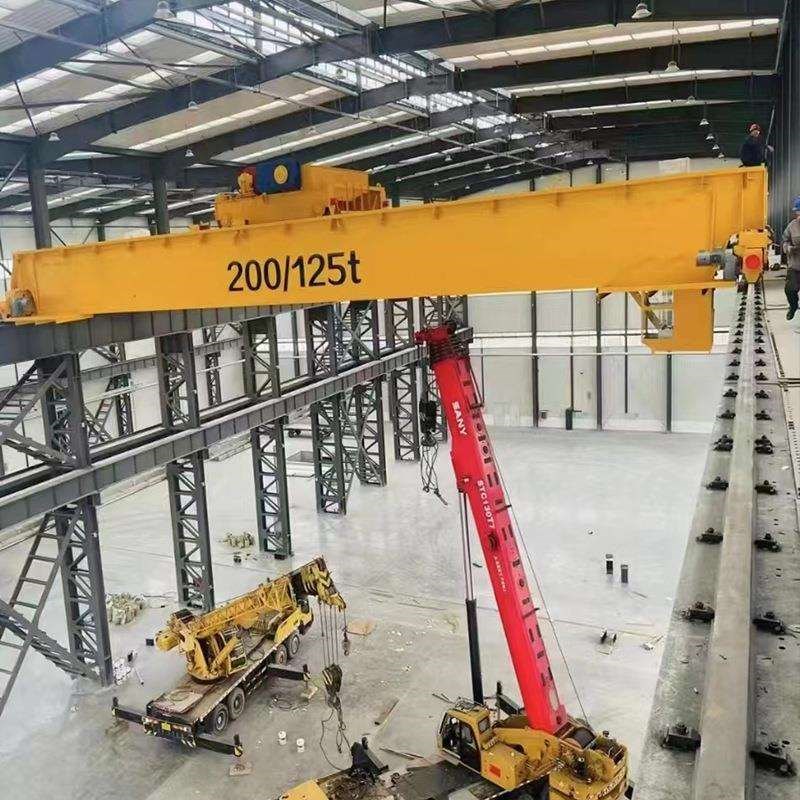 天车起重机 QD销售梁吊s装QD5吨双间起重2机 车抓斗桥式起重机