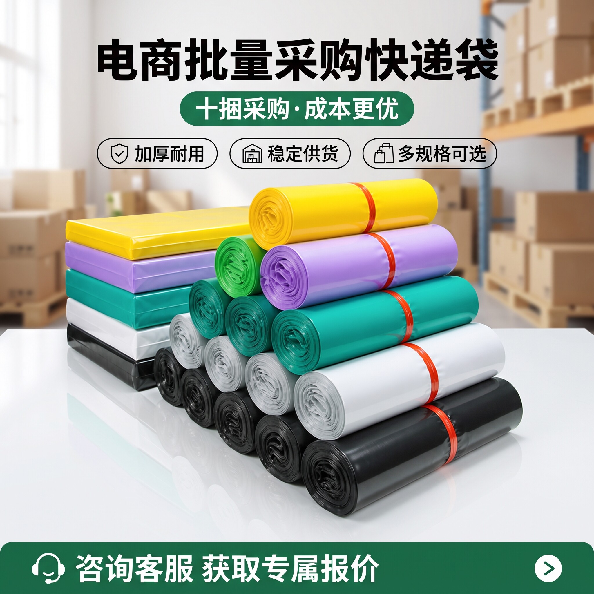 工匠时光快递袋防水加厚