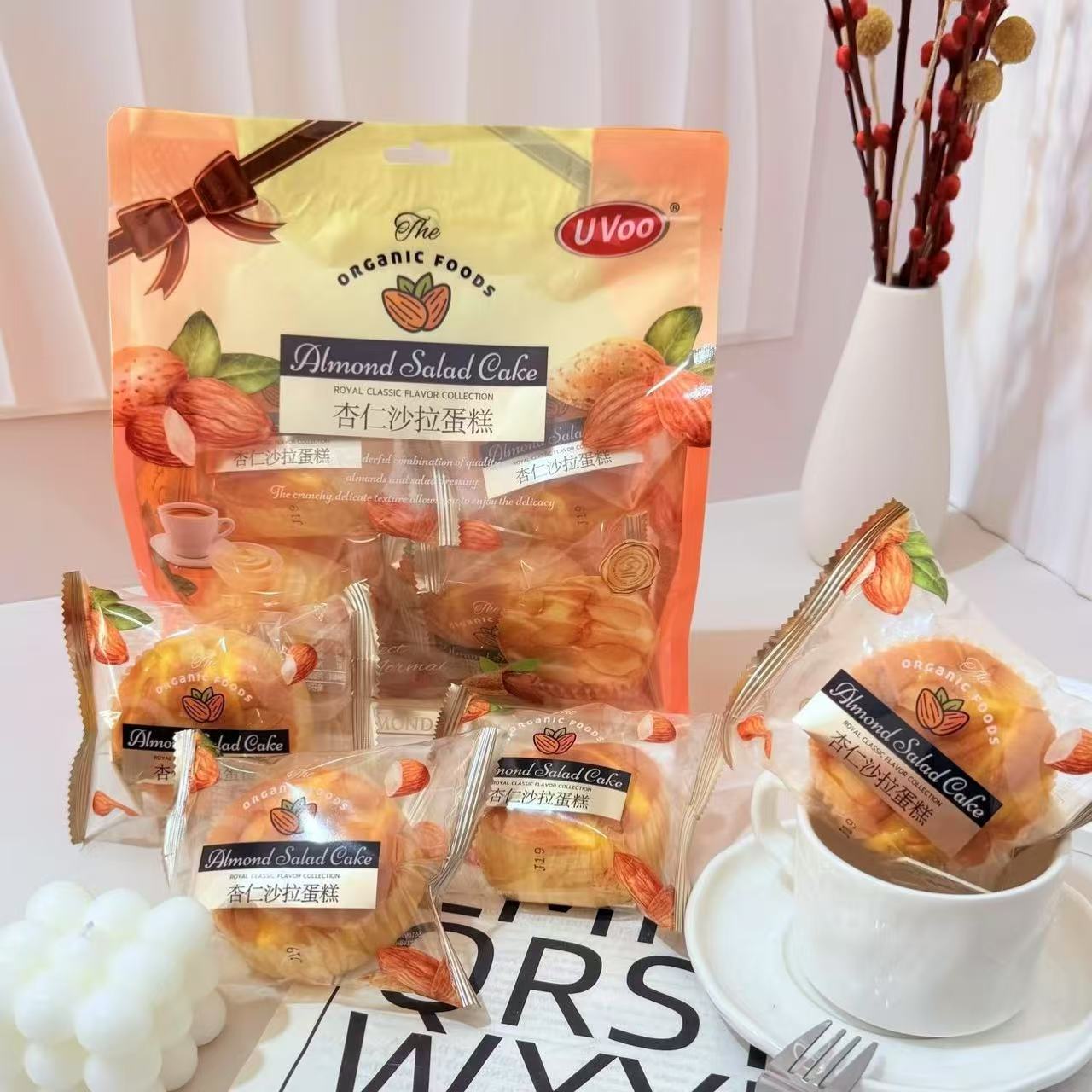 UVOO杏仁沙拉蛋糕228g袋装