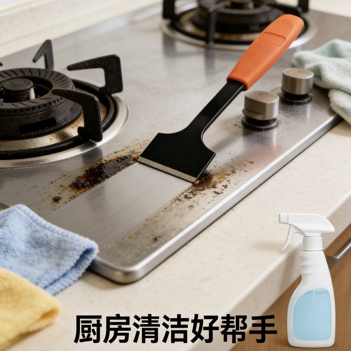 清洁铲刀美工除胶墙皮神器铲油地板油烟机美缝加厚刮刀保洁工具