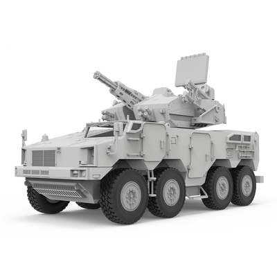 【预售】MENG 72-018 1/72 中国PLB625弹炮结合武器系统 拼装模型