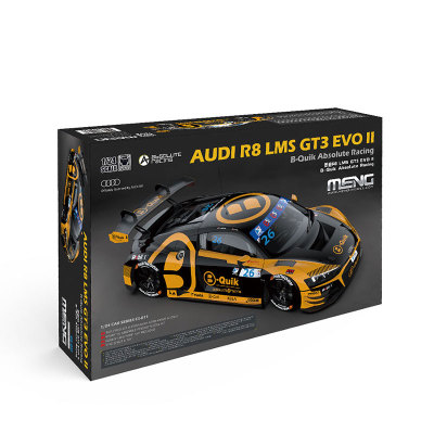 MENG 1/24 奥迪R8 LMS GT3 EVO II 拼装模型 CS-011