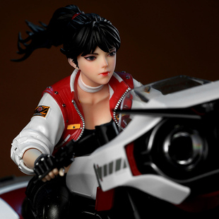 MENG GK-001 1/9《灵笼》白月魁手办 不含摩托车