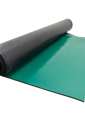 伟光防静电台垫0.6米*2.18米*2mm手I机维修实验室绿色桌垫耐高温