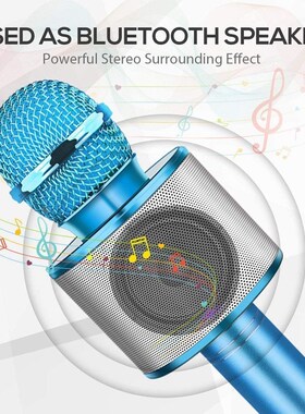 2 Pack Wireless Bluetooth Karaoke Microphone PortableZ Handh