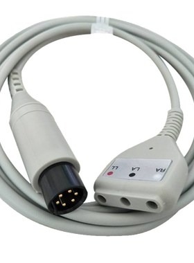 兼容科曼理邦MECn监护仪新生儿心电主电缆配通分线使用小儿款