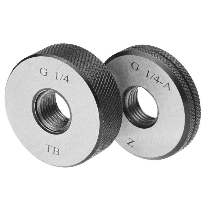 宏峰 英标螺纹直管环规 圆q柱管量规 G1 3/8通止规 配G1 3/8丝锥