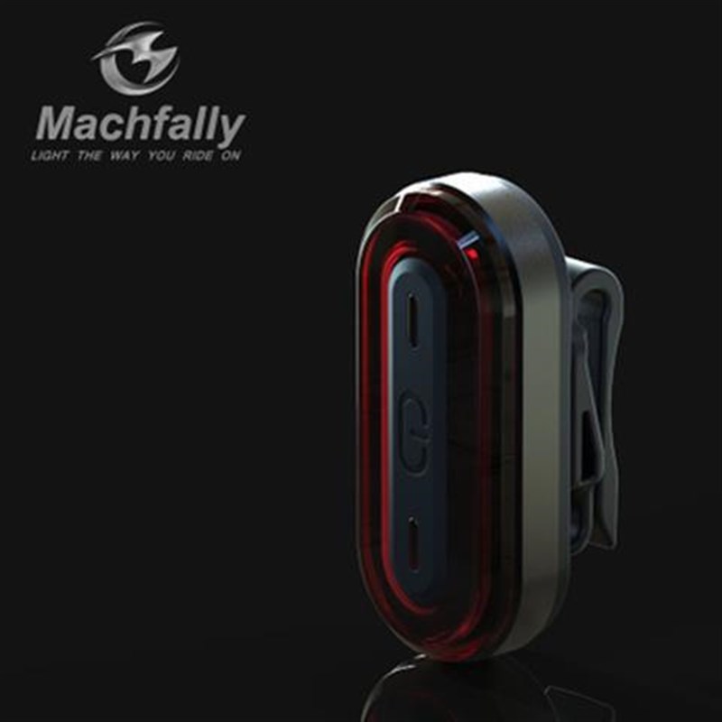 自行车尾灯 智能警示USB充电夜骑行单死飞J山地自行车后尾灯BK400