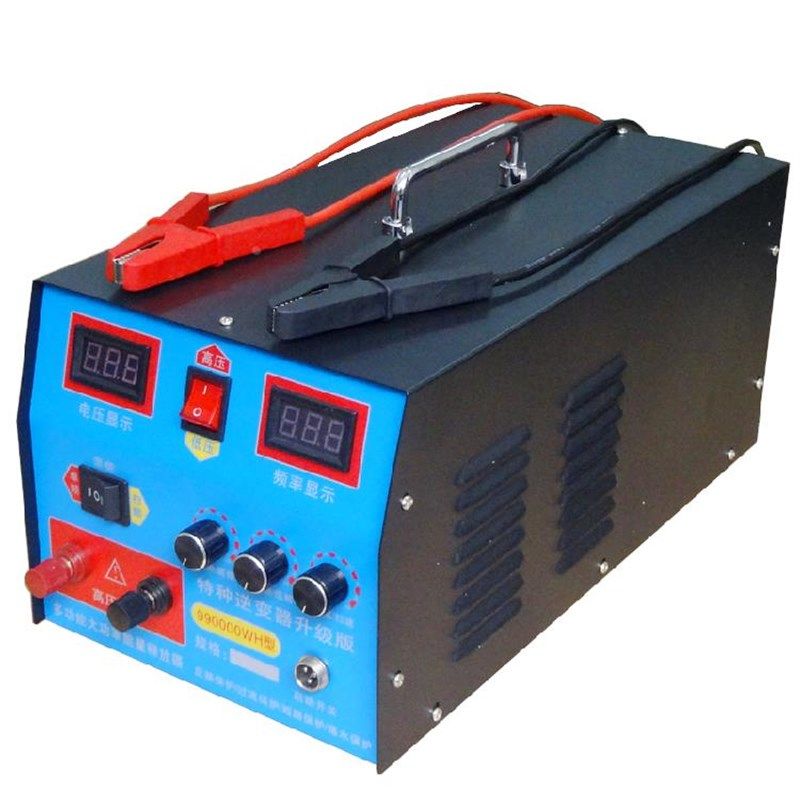 新24Vb4000W 双前级板 EE85电感 EE65B变压器 纯铜电池夹