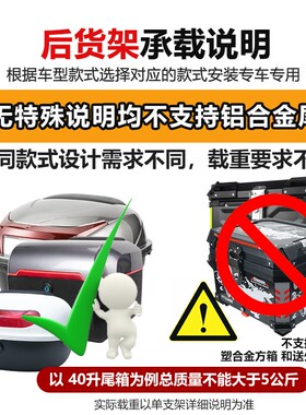 台铃夺冠电动d车后尾架TL1000DT-3E电瓶车货架尾箱支架后备箱衣架