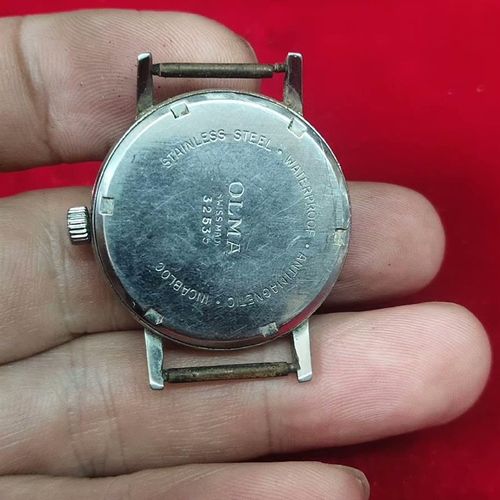 古董早期瑞士奥尔V马机械手表