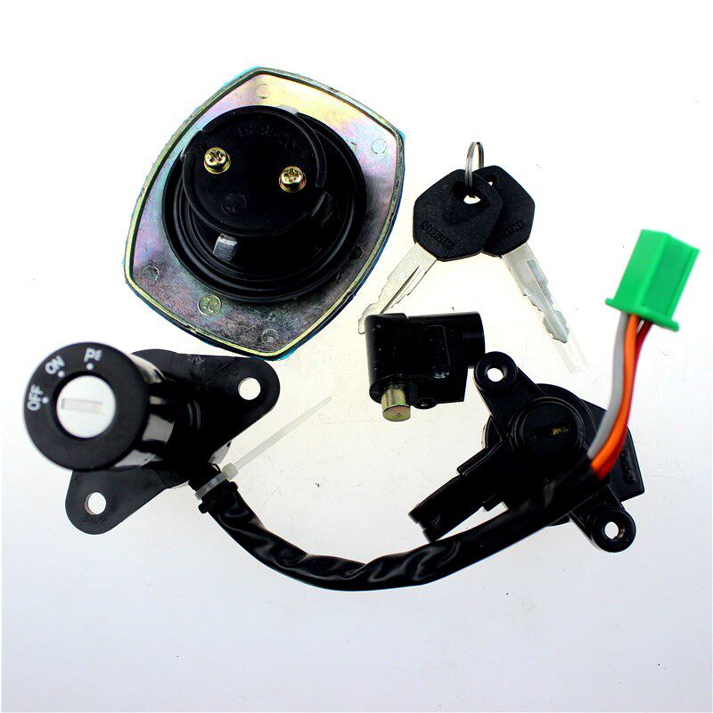 适用于铃木钻豹125 HJ125K K-2-K-A-2A-3S-3A电门锁组合套锁