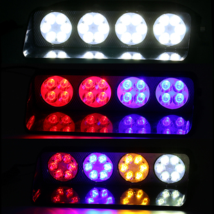 远光狗克星反击神器后挡强光车w内激光警示爆闪灯led超亮12V24伏