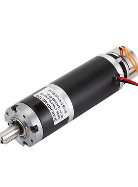 行星42mm减速电机可带刹车微型y直流12V24V全金属齿轮大扭力马达