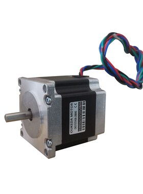 57步进电机套装驱动器 1.26nM 轴径6.35 洗扁 二相四线T DC20-60V