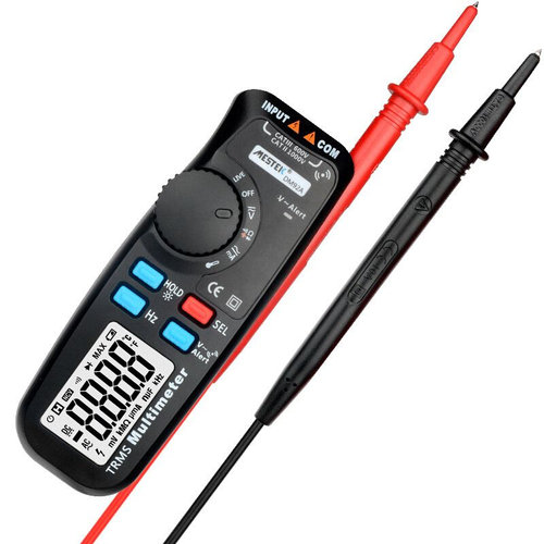 高精度量 数字万用表程万能表数显防形J烧智能便携式小型笔表自动