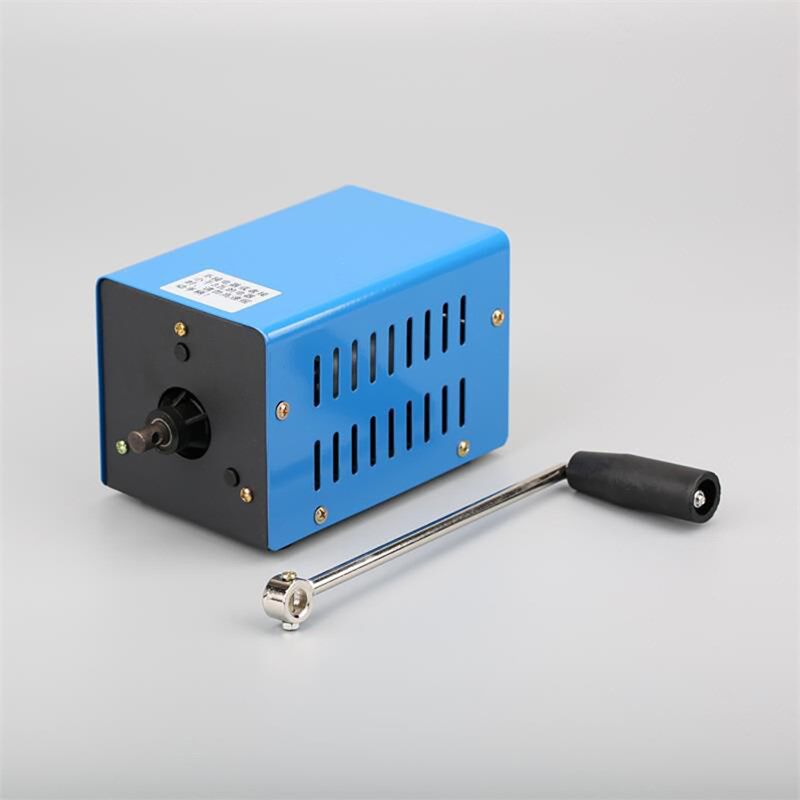小型家用a手摇发电机大功率户外便携USB手机电脑12V停电应急充电