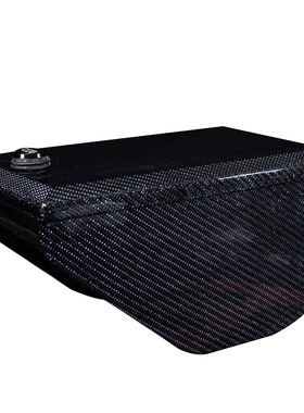 小牛电动车UB/UQI中箱储物x箱斜纹蓝丝碳纤维U系列密码箱网红铁箱