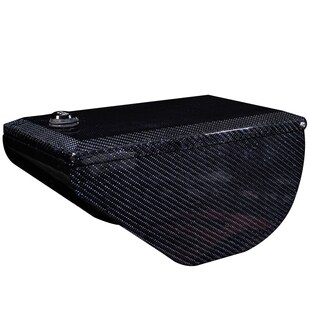 小牛电动车UB/UQI中箱储物x箱斜纹蓝丝碳纤维U系列密码箱网红铁箱