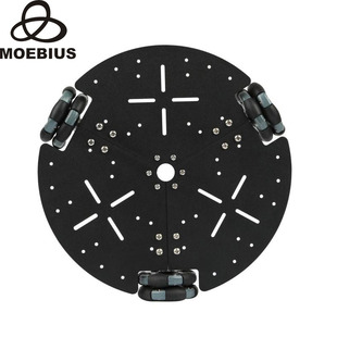 58mm Omni福来轮移动机器人合金底盘智能小车 全向轮智能小车r