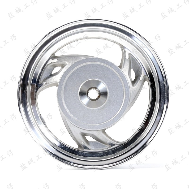 适用 睿彩QS125T-4B/4C瑞梦QS125TL-5A前后钢圈铝轮车圈轮子毂