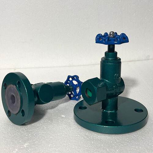 塞碳阀考克阀衬四氟钢法兰金属不锈钢开旋衬氟考克耐腐蚀性介关质